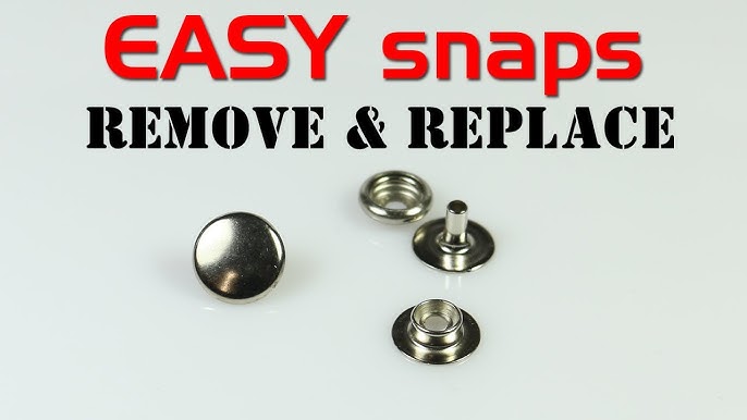 wallet snap button replacement