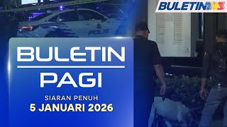 Lelaki Maut Ditembak Berhampiran Restoran Makanan Segera | Buletin Pagi, 5 Januari 2026