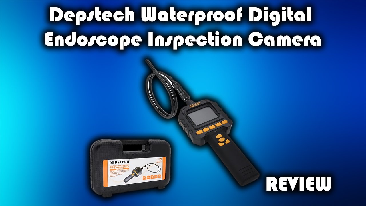 Depstech Waterproof Digital Endoscope Inspection Camera Review YouTube