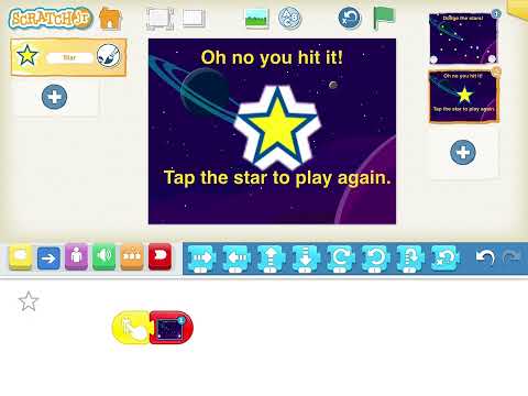 Controls to play my game on scratch junior