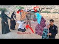 The first wife's happiness over the arrest of the second wife by the police. 👮🏻♂️