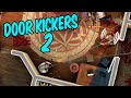 Teo and Flash go close quarters in Door Kickers 2