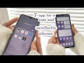 7 aesthetic apps ✨ must- have apps for a cute and aesthetic phone ☁️