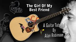 The Girl Of My Best Friend - Elvis - Acoustic Guitar Tutorial