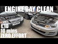 Quick cheap  easy  engine bay clean with zero effort