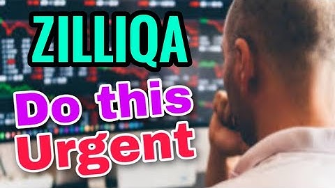 Zilliqa Holders Do This URGENT🔴 || Zilliqa Price Prediction || Zilliqa News Today