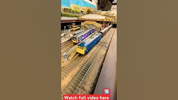 Class 86 at Hartendale - H&PH OO Gauge Model Railway @kartwheelkarl #trains #modelrailroad