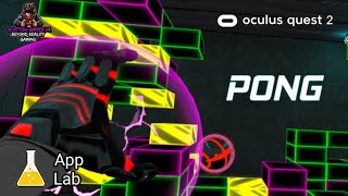 Pong VR | AppLab | Gameplay | Oculus Quest 2 screenshot 4