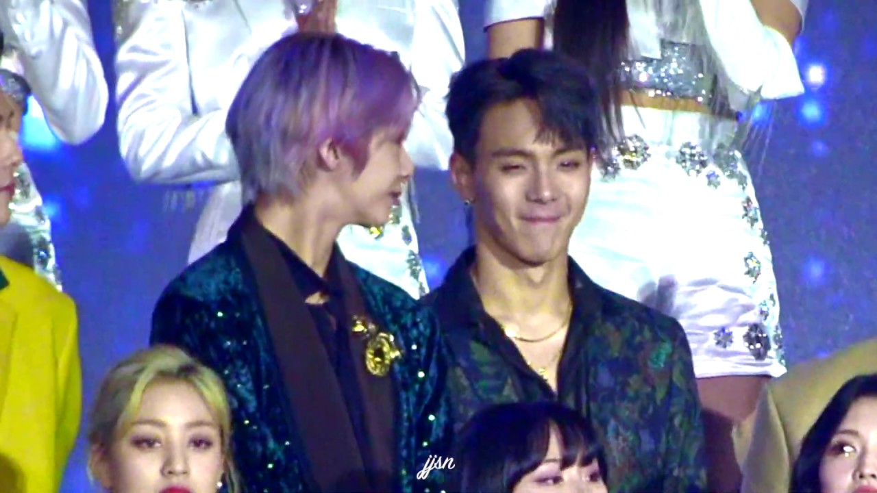 191227 KBS 가요대축제; ENDING hyungwon & shownu focus cam