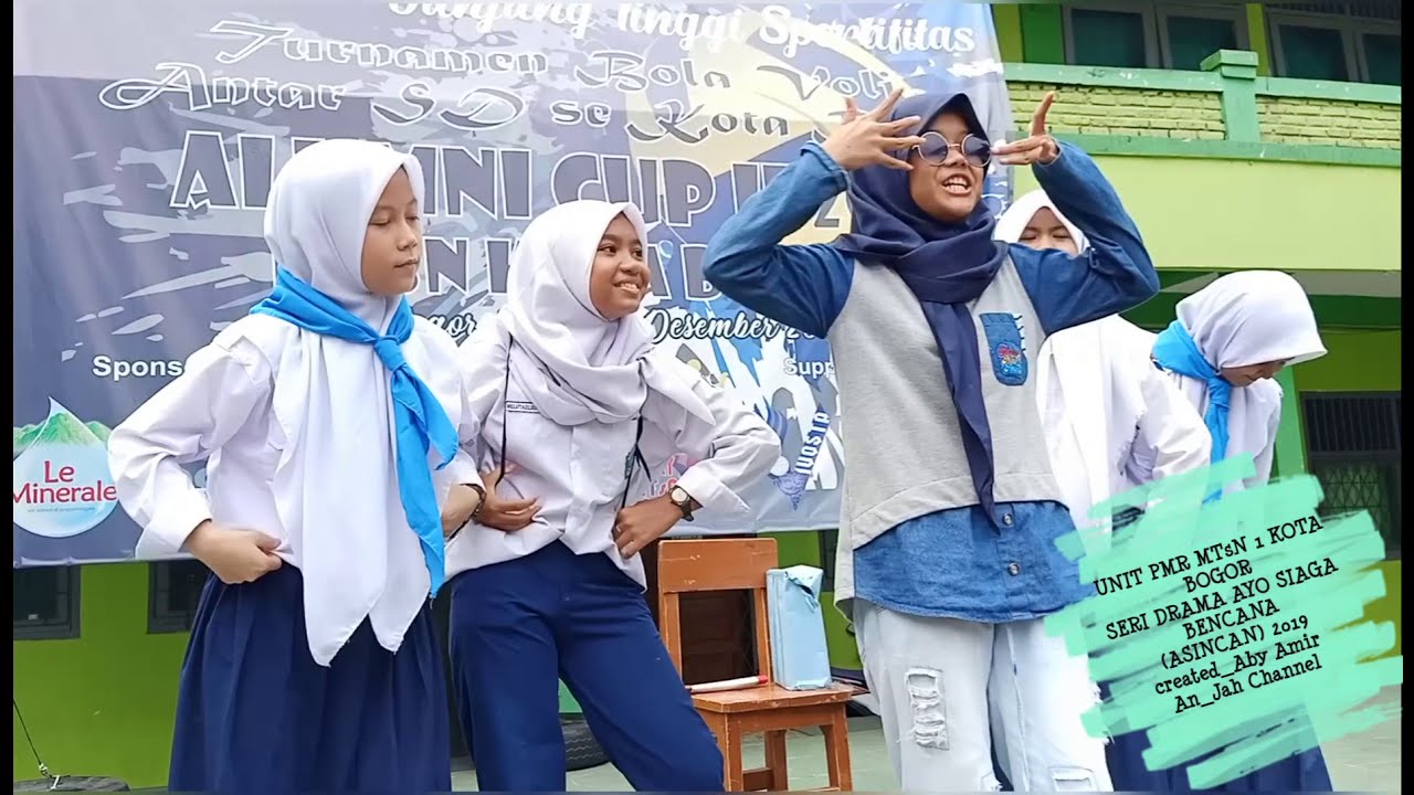 Unit Pmr Mtsn 1 Kota Bogor Seri Drama Asincan 2019 Part 1 Ayo Siaga Bencana Youtube