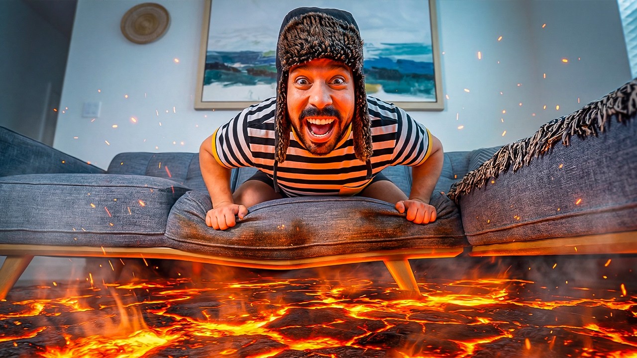 El Piso es LAVA! — Los mejores SHORTS de Pucky Pacheco 🔥😱