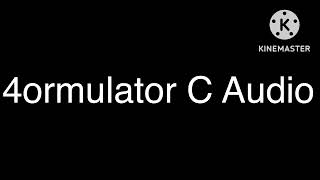 4Ormulator C Audio