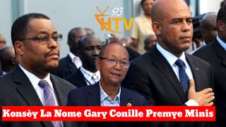 Garry Conille Premye Minis PHTK Pran Pouvwa..? Konsey La chwazi Garry Sou Lòd Blan Ak Bill Clinton.?