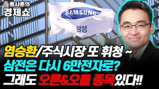 [홍사훈의 경제쇼] 염승환ㅡ주식시장 또 휘청~ 삼전은 다시 6만전자로 그래도 오른&오를 종목있다!! | KBS 211012 방송