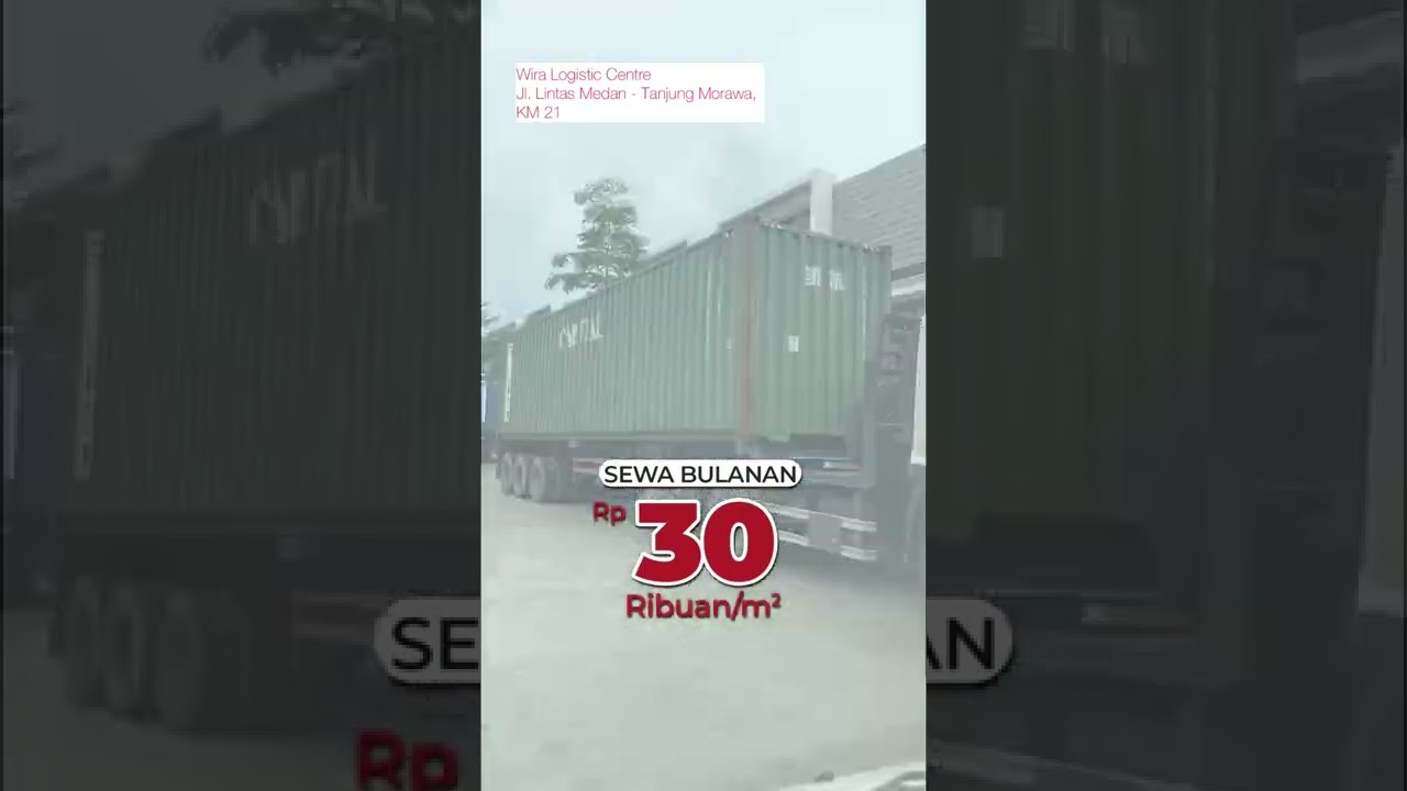 SEWA GUDANG BULANAN 30RIBUAN/M² DI LOKASI STRATEGIS 