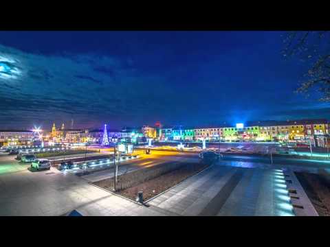 Plac Kościuszki - Tomaszów Mazowiecki - short timelapse 4K