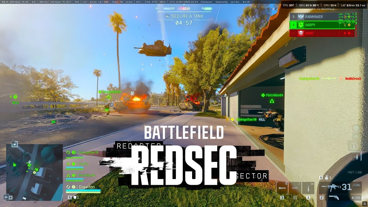 Gauntlet | Battlefield 6 REDSEC Gameplay 22 (No Commentary) - YouTube