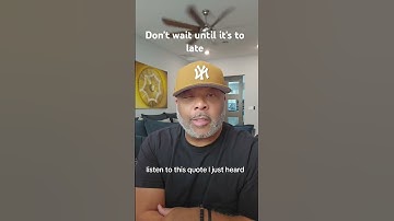 The chains of bad habits.