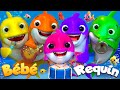 Bébé Requin, Amis du Grand Bleu - Chansons pour bébés - Comptines @MiloCartoonLEFrançais