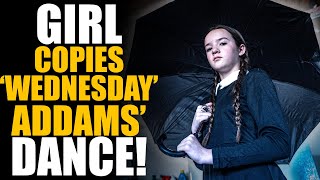 Girl Copies Wednesday Addams Dance... Regrets It.. Sameer Bhavnani