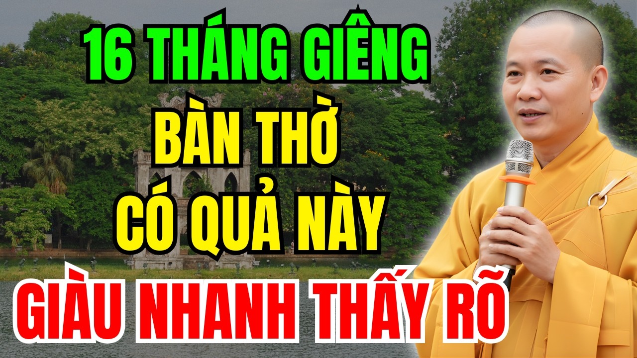 16 Tháng Giêng, Bàn Thờ Có 5 Quả Này Đặt Sai, Tiền Bạc Tiêu Tan, Họa Lớn Ập Đến
