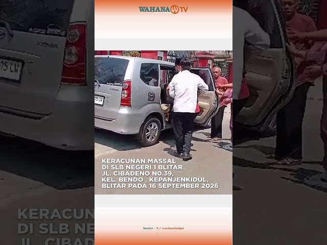 KERACUNAN MASSAL DI SLB NEGERI 1 BLITAR