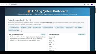 Week 2 : Build a Distributed Logging System (TCP, UDP, Batching, Compression, TLS) | End-to-End Demo