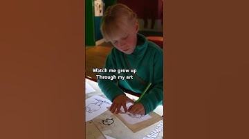 Watch me grow up through my art!  GCSE art - Degree #shorts