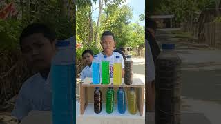 Tebak Warna Air Botol Dapat Hadiah Part 13 #shorts