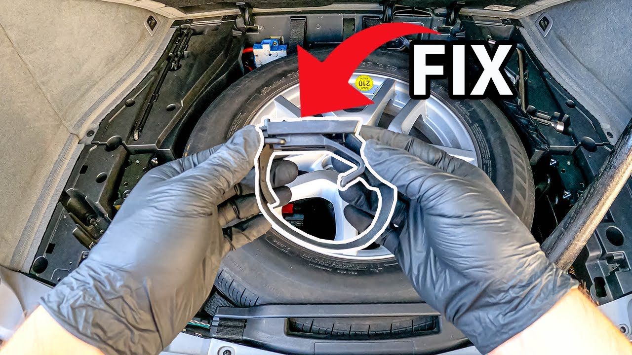 👉КАК ЗАМЕНИТЬ БОЛТ КРЕПЛЕНИЯ ЗАПАСНОГО КОЛЕСА BMW X5 e53 - YouTube