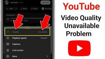 Youtube Video Quality Unavailable Problem 2025 || Fix Video Quality Unavailable Problem on YouTube