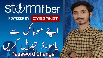 How to Change STORMFIBER Wifi Password , Router Name in Mobile, PC, Laptop 2023 | stormfiber