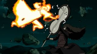 Naruto ativa Modo Bijuu e ataca Madara com um Rasengan | Naruto Shippuden
