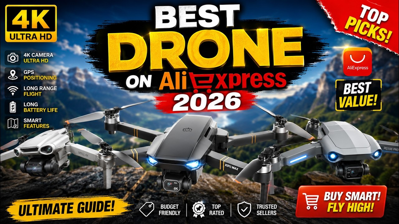 Best Drones on AliExpress 2026 – Top Budget Flying Cameras You Must See ...