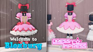 BUILDING DRESS TO IMPRESS ITEMS IN BLOXBURG