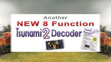 Announcing the NEW Tsunami2, TSU-21PNEM8 8 Function Decoder!