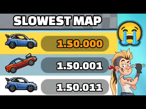 SLOWEST MAP IN COMMUNITY SHOWCASE 😥 FEATURED CHALLENGES | Hill Climb Racing 2