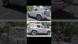 Upcoming JSW iCar V23 spotted again 👀⚡️Boxy design, off-road stance, and EV powertrain – looks ready