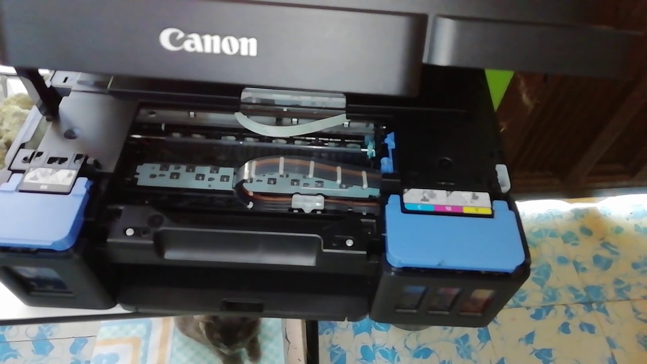 Como inicializar una impresora Canon G3100 