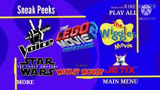 Fanmade Sneak Peeks Menu