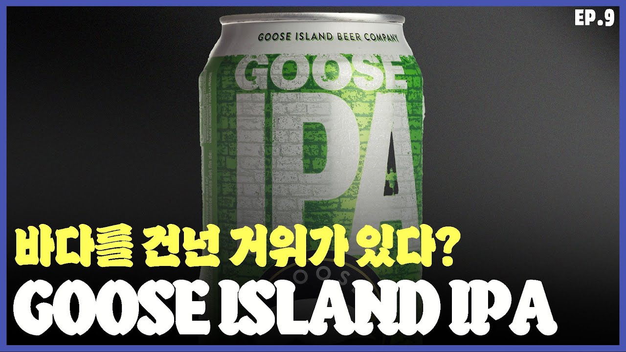 저 멀리 바다 건너 다가 온 거위 한 잔, GOOSE ISLAND IPA 🌊🍻:: 시원한 경제 한 잔 EP.9