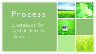 Process - a notebook for Gestalt therapy clients