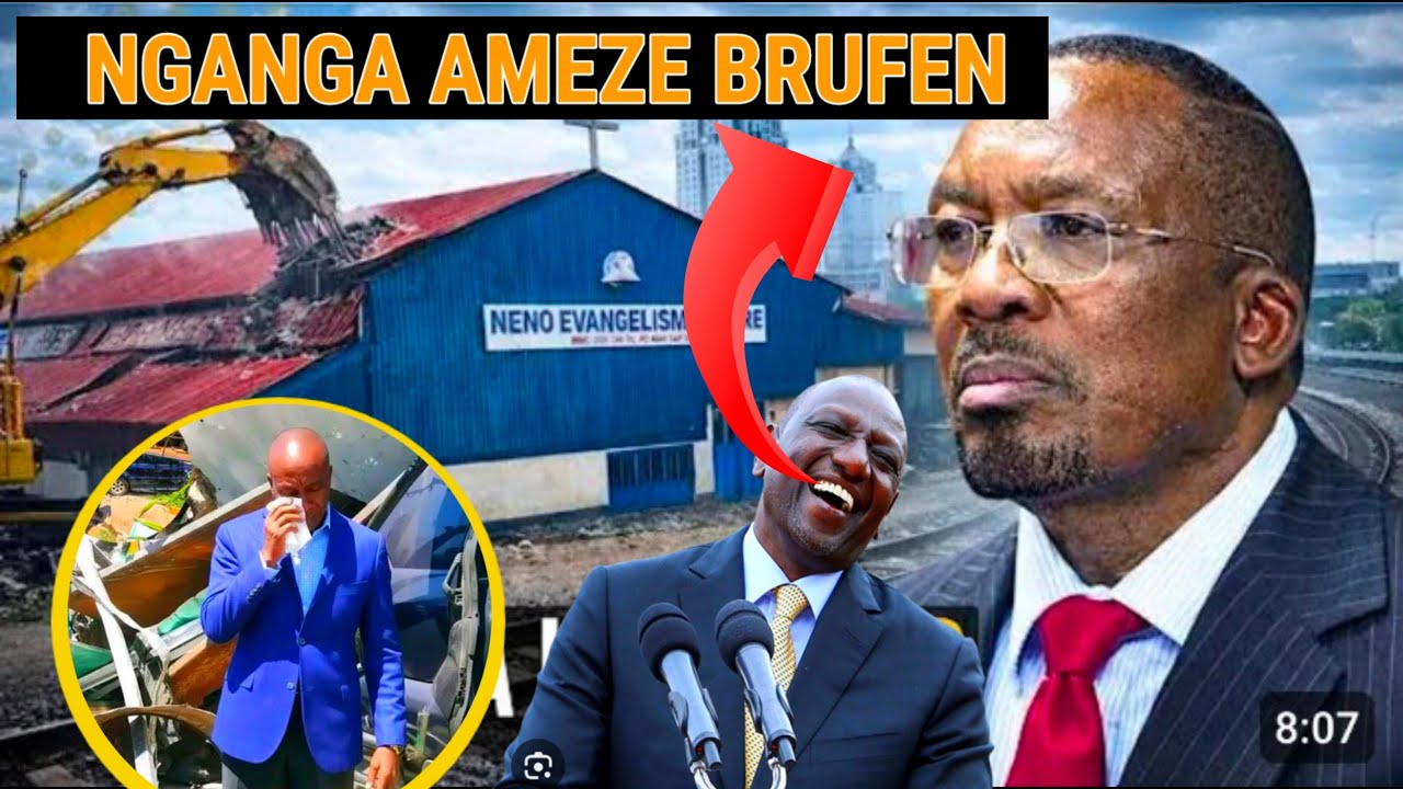 Pastor Nganga church DEMOLISHED by president Ruto government #citizentvlive 