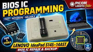 BIOS IC Programming — LENOVO IdeaPad S145-14AST — Customer from Surabaya City, East Java, Indonesia