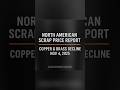 Copper & Brass Prices Decline | North American Scrap Market Mixed | Nov 4, 2025 #ScrapMonster