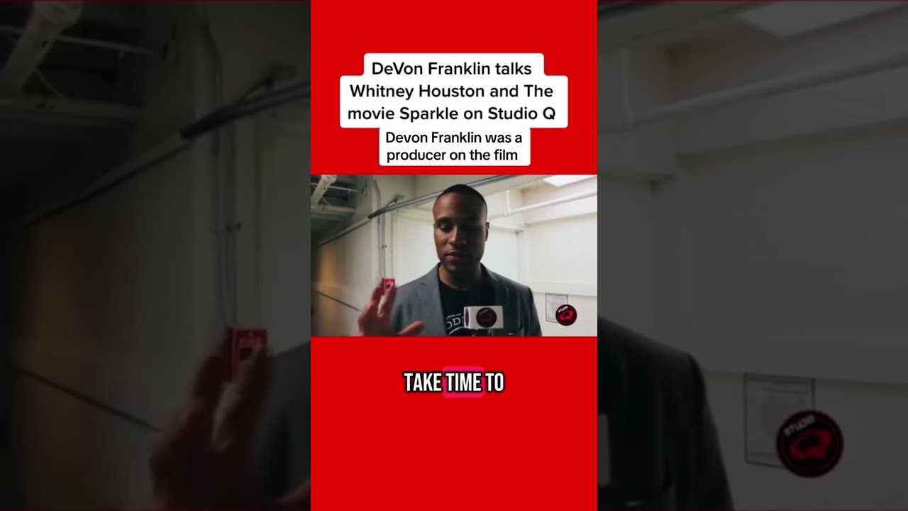 Кинопродюсер Девон Франклин рассказывает о Уитни Хьюстон и фильме «Искра» | Studio Q