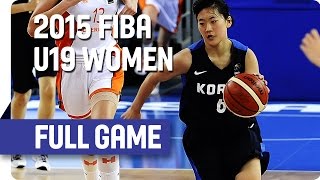 Chinese Taipei v Korea - Full Game - Classif. 13-14