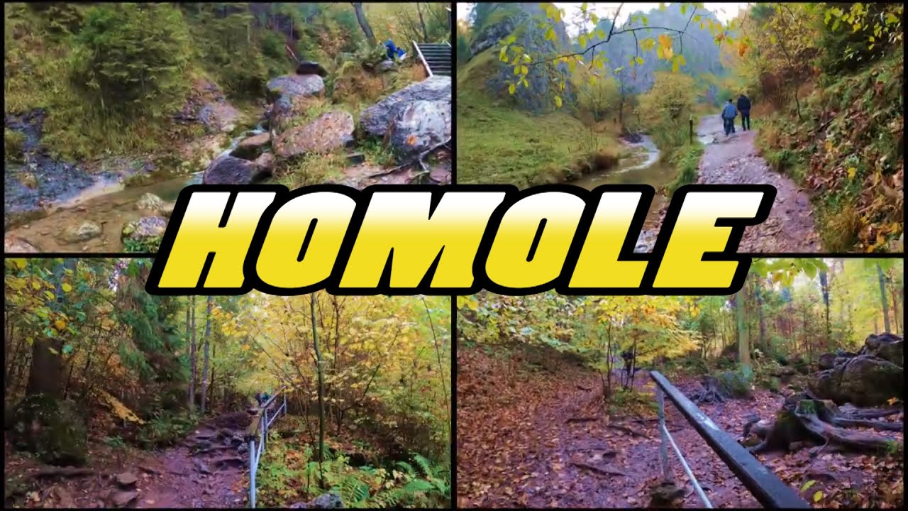 WĄWÓZ HOMOLE - Homole Gorge Walking Tour || Jaworki - Poland (4k)