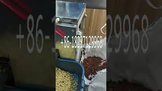 Israeli customer operating video for wet way almond skin peeling machine