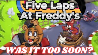Whats Up with Five Laps at Freddys? (Review of Demo)